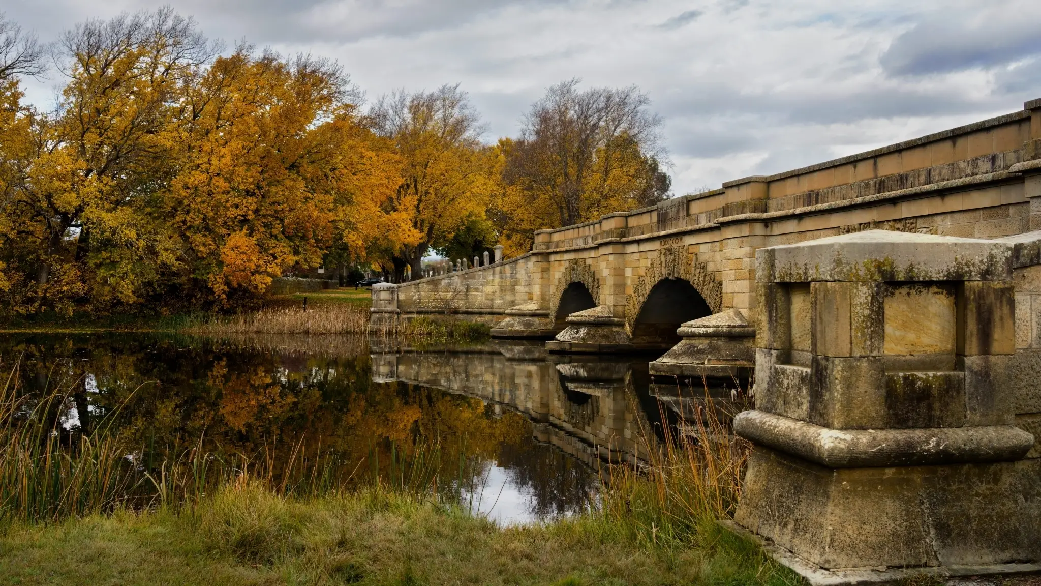Fiona Carter Ross Bridge in Autumn
