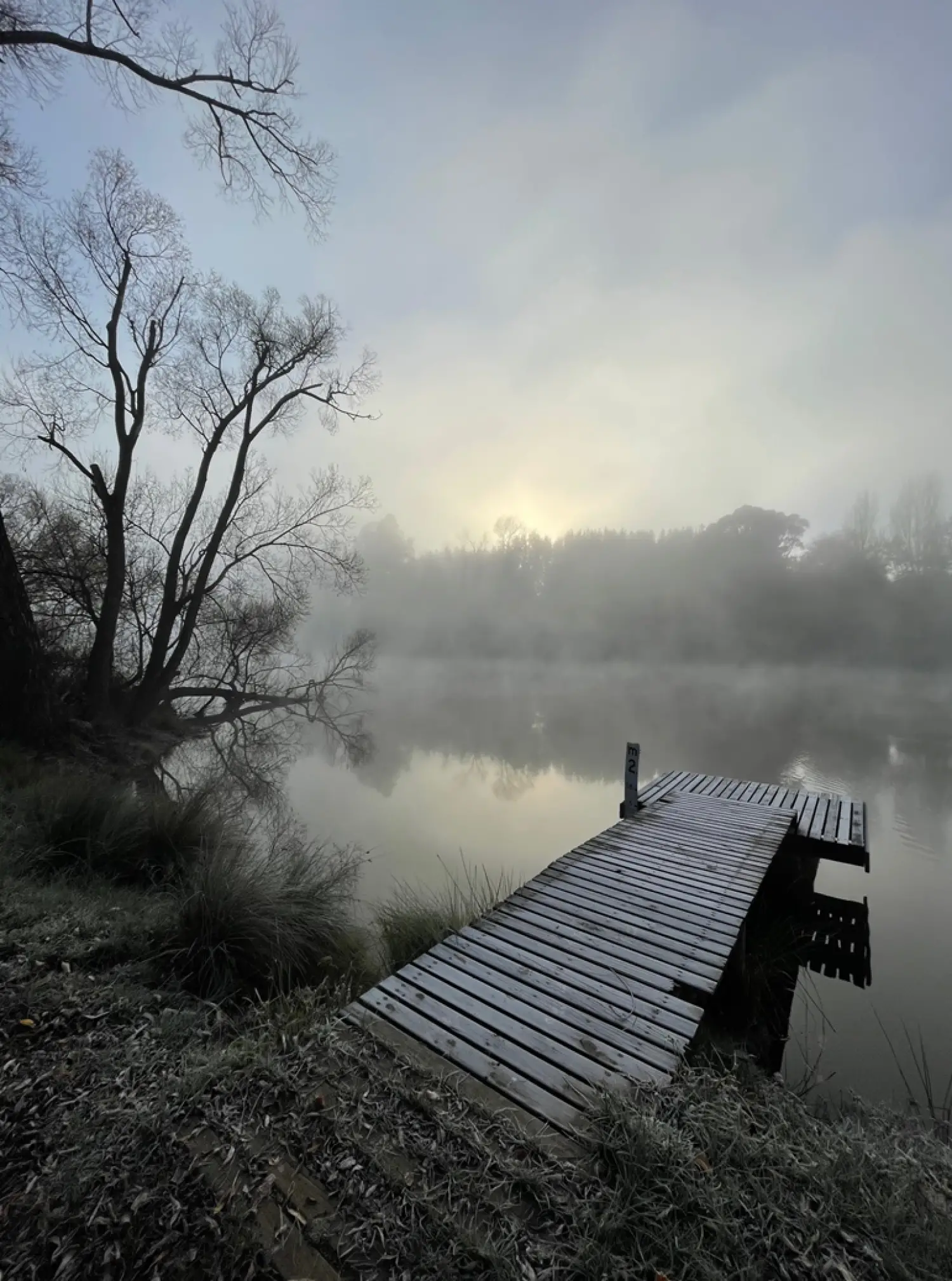 Lucia Vaca Misty Morning Mill Dam Longford