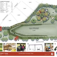 Napoleon Street Park Landscape Plan
