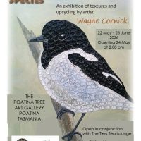 Exhibition. Australian Endangered Species. Poatina