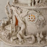 Clay Workshop - Faerie House Lantern. Campbell Town