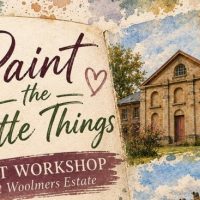 Paint the Little Things Art Workshop. Longford