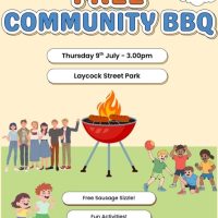 Free Community BBQ. Longford