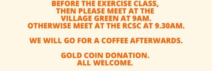 Exercise Class. Ross.