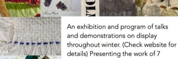 Studio 7 Contemporary Textiles at Woolmers. Longford