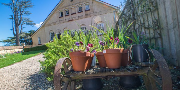 Outbuilding Flower Cart